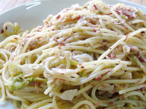 イタリアから来たパスタの有名な料理は、国では郷土料理