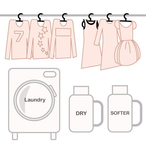 ポリエステル素材の洗濯方法は？ドライクリーニングに出すべき？